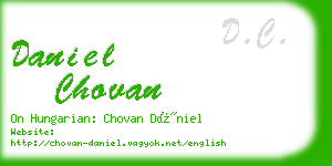 daniel chovan business card
